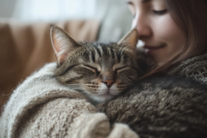 mon chat est toujours avec moi
